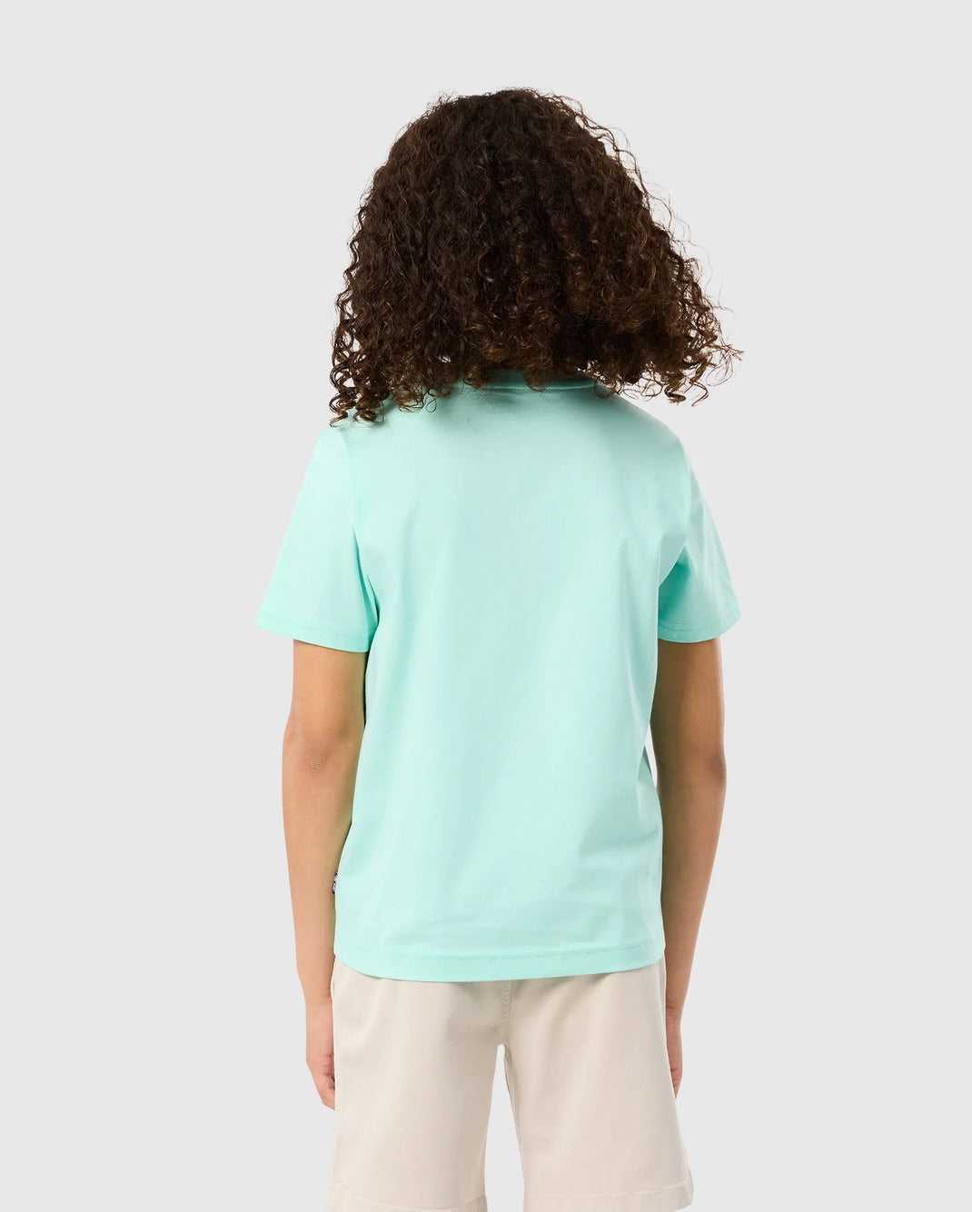 Polos Psycho Bunny Leonard Graphic Tee Beach Glass Enfant | MJM-49923605